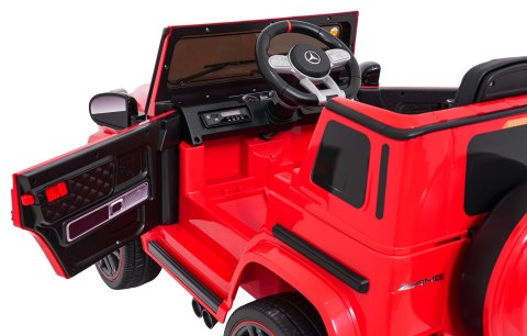 Pojazd Mercedes G63 AMG LIFT Czerwony