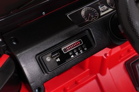 Pojazd Mercedes G63 AMG LIFT Czerwony