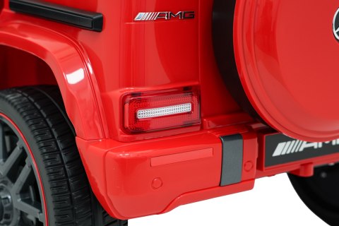Pojazd Mercedes G63 AMG LIFT Czerwony
