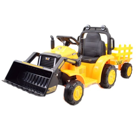 SUPER TRAKTOR Z ŁYŻKĄ YT - NA AKUMULATOR , PILOT, APLIKACJA/YT1066 Super traktor z przyczepą i łyżką,pilota, aplikacja/YT1066