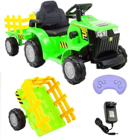 Super traktor z przyczepą, sterowanie pilotem/aplikacja/ YT1166