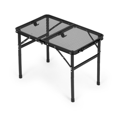 Stolik turystyczny 60x40 cm kempingowy składany w walizkę czarny MultiGarden