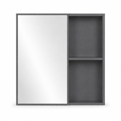 Szafka łazienkowa wisząca z umywalką + lustro zestaw mebli ModernHome