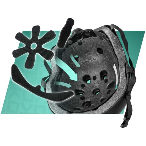 Kask sportowy Soke XS K1 czarny