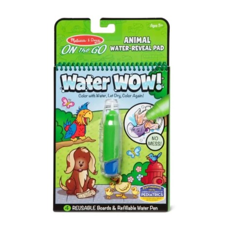 Kolorowanka wodna WaterWOW Zwierzaki - Melissa & Doug 3+