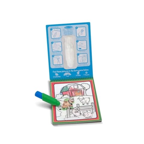 Kolorowanka wodna WaterWOW Zwierzaki - Melissa & Doug 3+