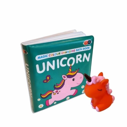 Książeczka do kąpieli Jednorożec z figurką - Buddy & Barney 18m+