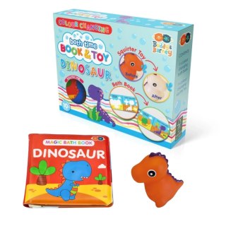 Książeczka do kąpieli dinozaur zmieniający kolor - Buddy&Barney 3+