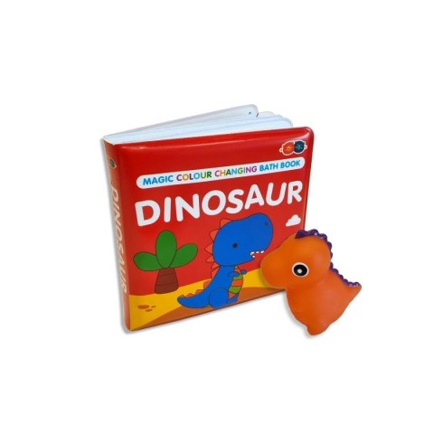 Książeczka do kąpieli dinozaur zmieniający kolor - Buddy&Barney 3+