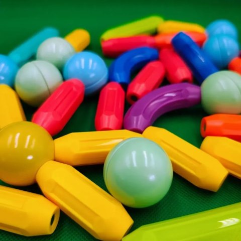 Magnetyczne pałeczki i kulki 188 el. - CreatiViti 3+
