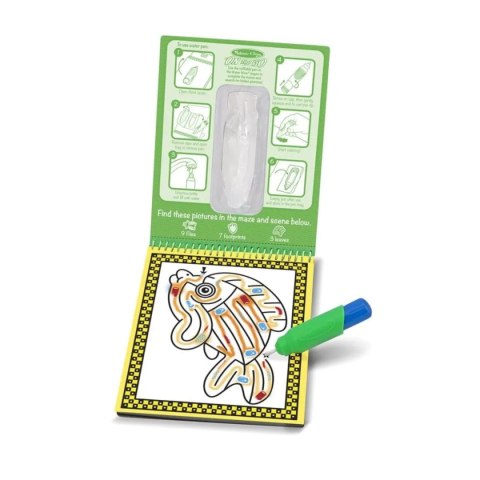 Malowanka labirynty WaterWOW dla przedszkolaka - Melissa&Doug 3+