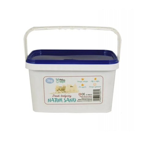 NaturSand 3 kg - polski piasek dynamiczny do domu - Adam Toys 3+