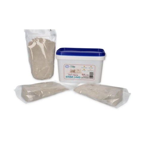 NaturSand 3 kg - polski piasek dynamiczny do domu - Adam Toys 3+