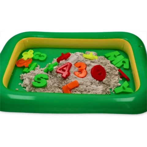 Piasek dynamiczny NaturSand 3 kg z foremkami - Adam Toys 3+