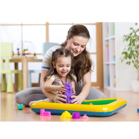 Piasek kinetyczny NaturSand 5 kg z piaskownicą - Adam Toys 3+