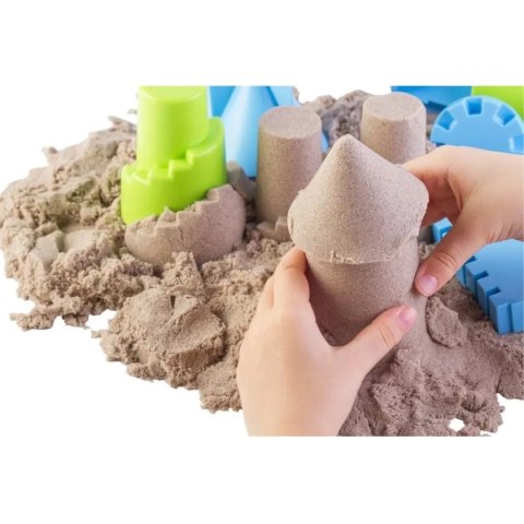 Piasek kinetyczny NaturSand 5 kg z piaskownicą - Adam Toys 3+