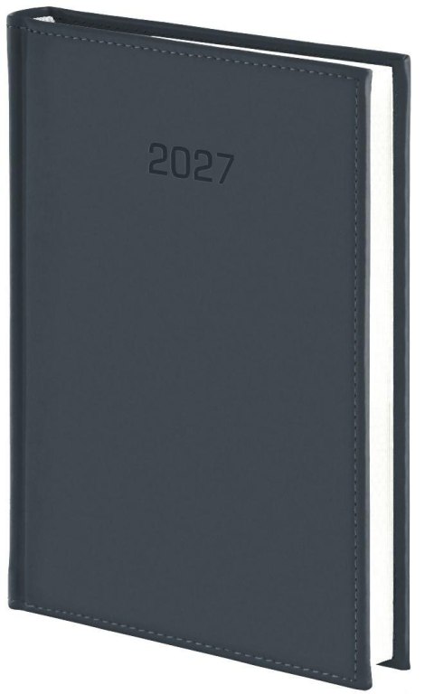 Kalendarz 2027 A4 dzienny Vivella grafit