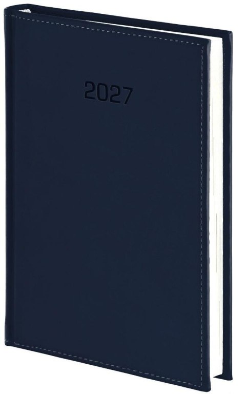 Kalendarz 2027 A4 dzienny Vivella granat