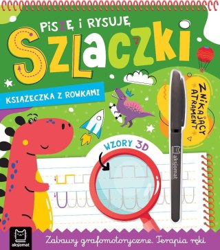 Piszę i rysuję szlaczki. Książeczka z rowkami