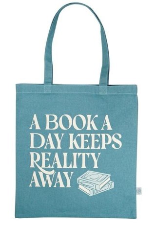 Pulteney Press Torba bawełniana A Book A Day Keeps