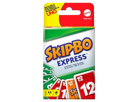 Mattel Gra karciana Skip-Bo Express - szybka, strategiczna GR0915