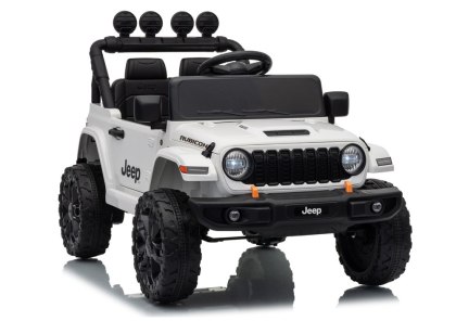 Jeep Rubicon na Akumulator 24V 4x4 dla Dziecka | Pilot 2.4G, Światła LED, MP