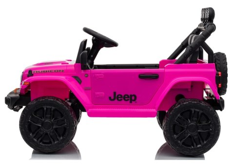 Pojazd Na Akumulator Jeep Rubicon DK-JWR558 24V Różowy