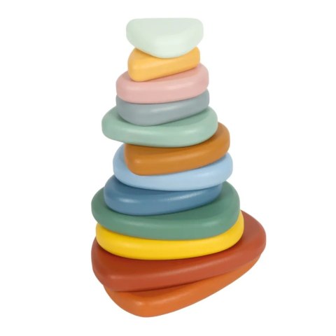 Kamienie balansujące Montessori drewniane - Small Foot 12m+
