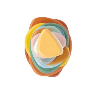 Kamienie balansujące Montessori drewniane - Small Foot 12m+