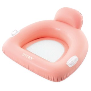 Materac fotel do pływania różowy INTEX 56801