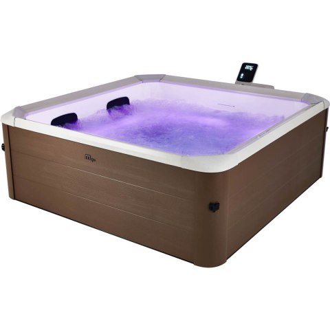 Panelowe SPA z hydromasażem całoroczne Amber 6 osobowe mSpa LED WiFi