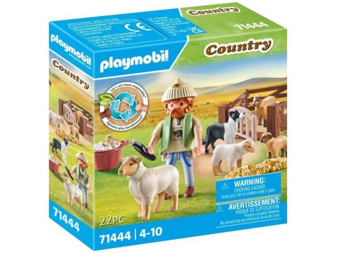 Playmobil Klocki 22-ele Country Gospodarstwo pasterz + zwierzątka ZA6715