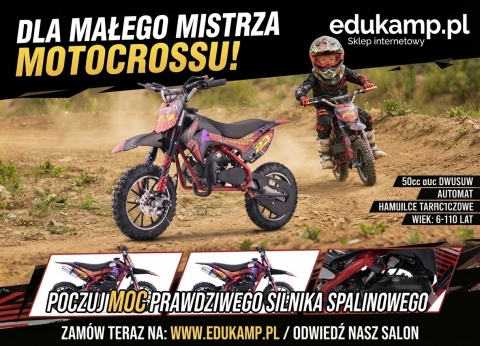Pojazd Motor Spalinowy 49CC STORM Czarny