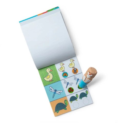 Stempelek z naklejkami Króliczek Sticker WOW! - Melissa & Doug 3+