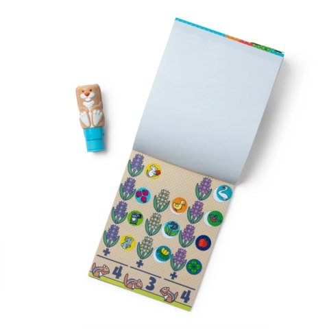 Stempelek z naklejkami Króliczek Sticker WOW! - Melissa & Doug 3+