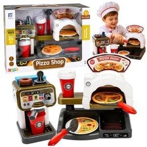 Zestaw Pizzeria piecyk ekspres do kawy akcesoria