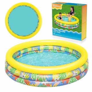 Basen dmuchany basenik dla dzieci brodzik do ogrodu 168 x 38 cm Bestway 51203