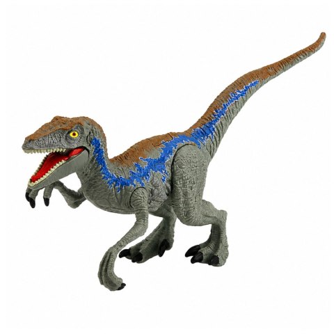 Zestaw Dinozaur Myśliwy Figurki Ruchome Kończyny Siatka Broń Akcesoria
