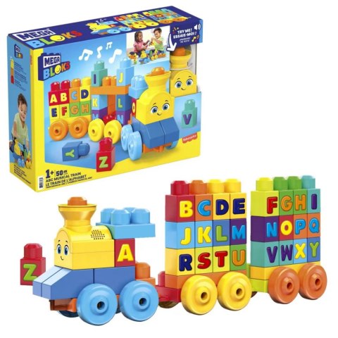 Mega Bloks Pociąg ABC z dźwiękiem