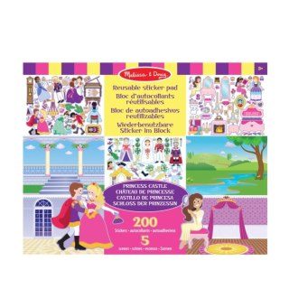 Kreatywne naklejki wielorazowe - Zamek księżniczki - Melissa&Doug 3+