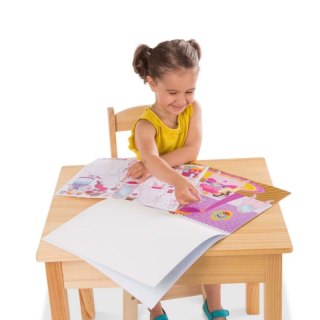 Kreatywne naklejki wielorazowe - Zamek księżniczki - Melissa&Doug 3+
