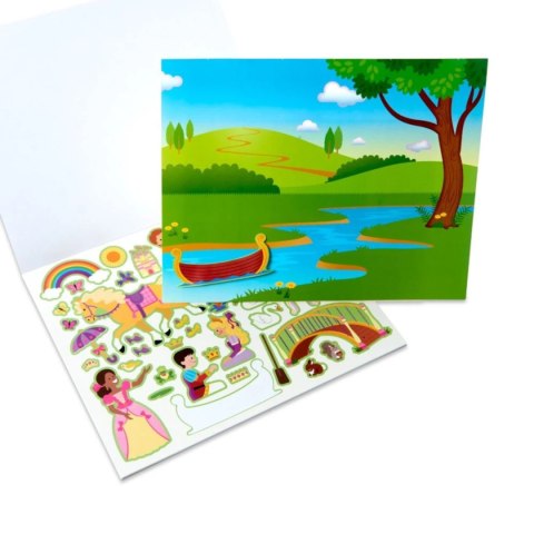 Kreatywne naklejki wielorazowe - Zamek księżniczki - Melissa&Doug 3+