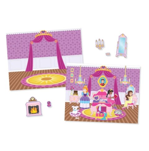 Kreatywne naklejki wielorazowe - Zamek księżniczki - Melissa&Doug 3+