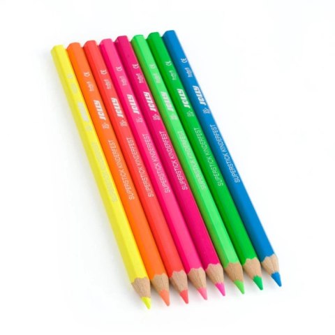 Kredki neonowe Jolly Supersticks 8 szt. - kolorowe dla dzieci 3+