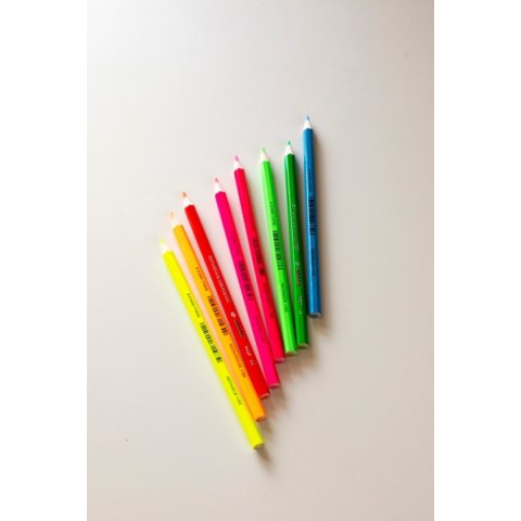 Kredki neonowe Jolly Supersticks 8 szt. - kolorowe dla dzieci 3+