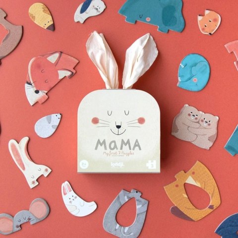 Londji Mama Pierwsze puzzle dla dzieci 2+ - 21 el.