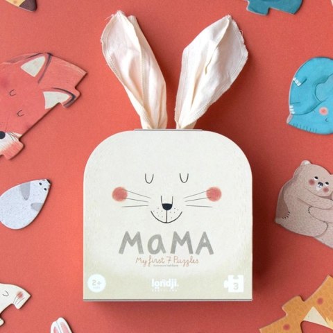 Londji Mama Pierwsze puzzle dla dzieci 2+ - 21 el.