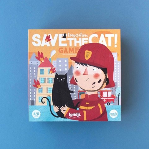 Londji Save the Cat Gra kooperacyjna Uratuj Kotka - 4+