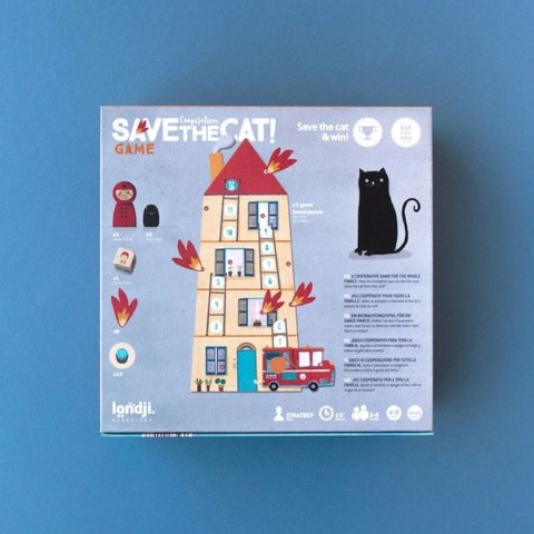 Londji Save the Cat Gra kooperacyjna Uratuj Kotka - 4+