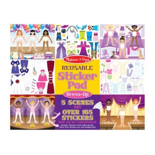 Naklejki wielorazowe - Ubieranki - Melissa & Doug 3+